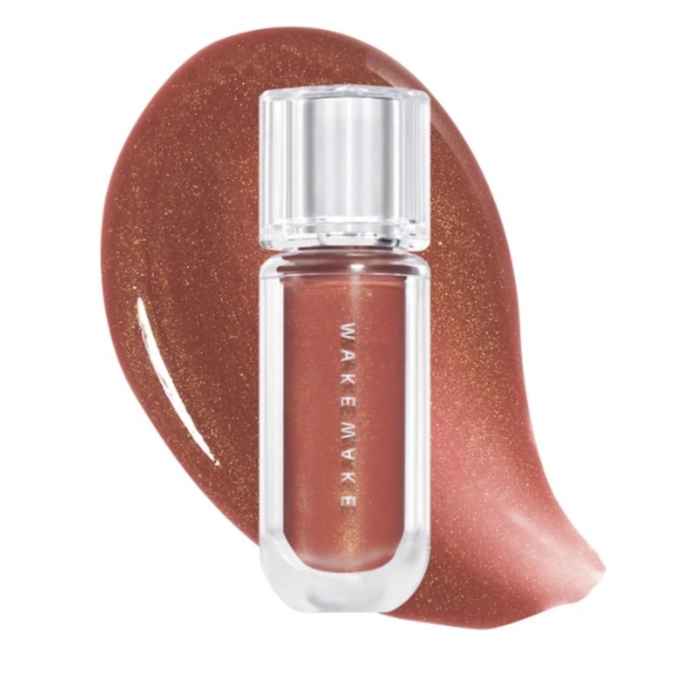 WAKEMAKE Kbeauty Dewy Gel Lip Gloss - Tanned Girl